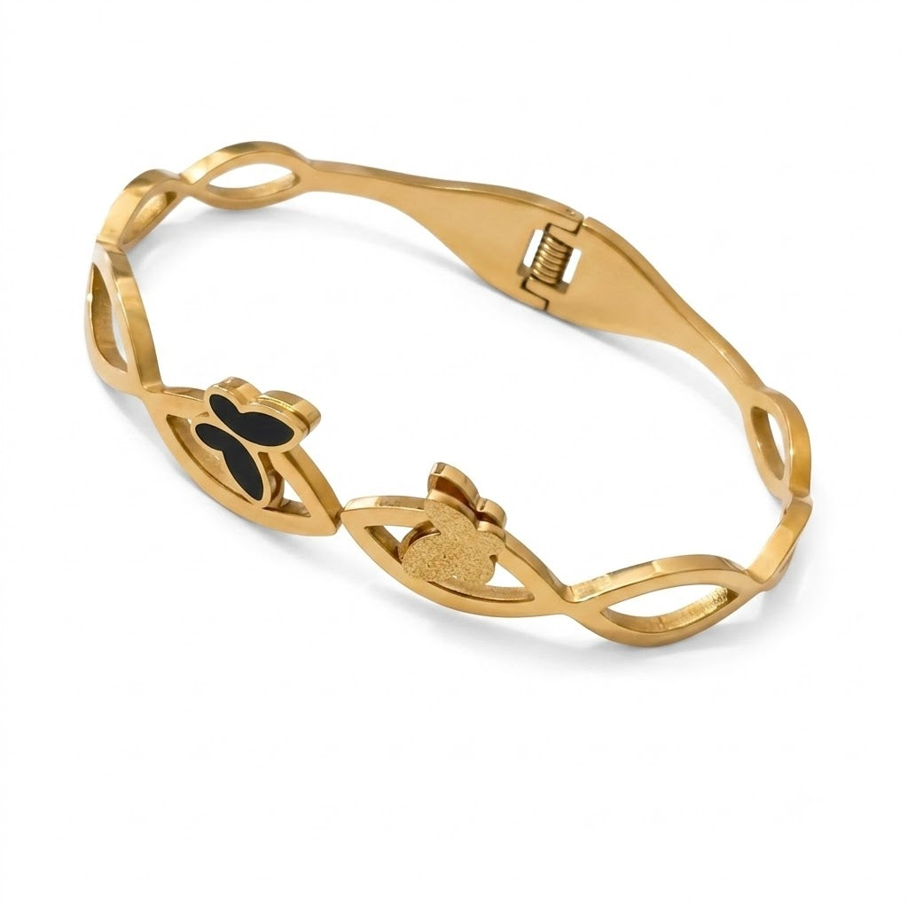Classic Butterfly Gold Bracelet