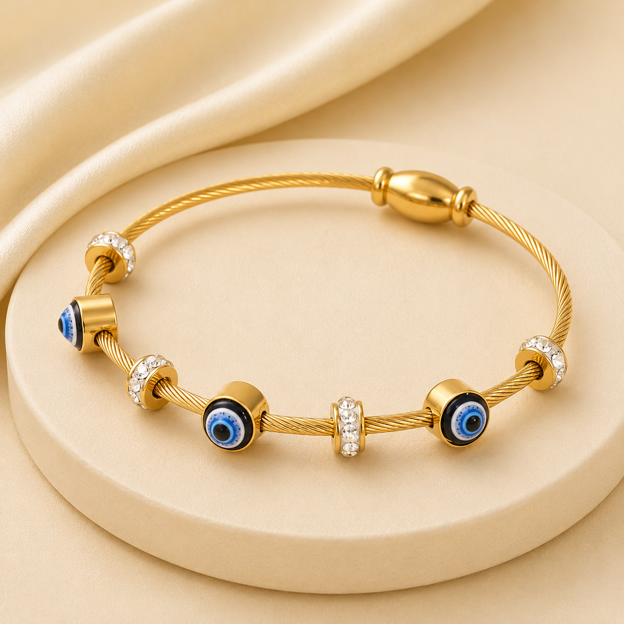 Aurelia EyeGuard Anti-Tarnish Bracelet